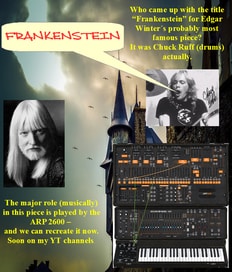 ARP 2600 and Edgar Winter Frankenstein