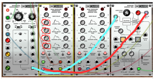 ARP 2500 vintage synth