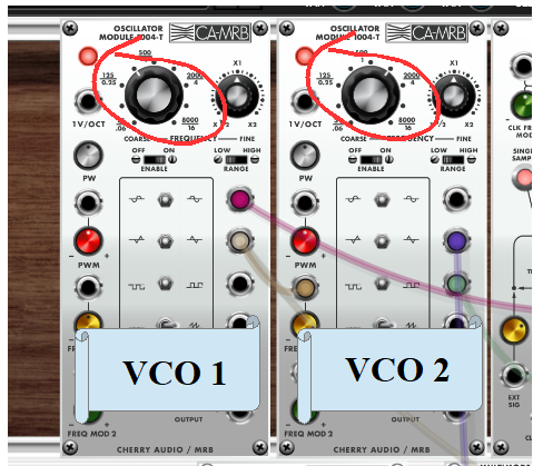 ARP 2500 vintage synth Voltage Modular