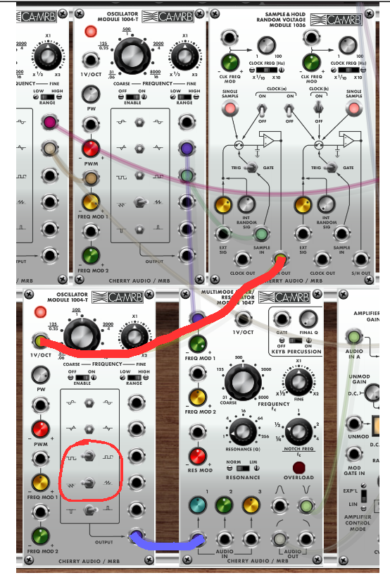 ARP 2500 vintage synth Voltage Modular Krell Music