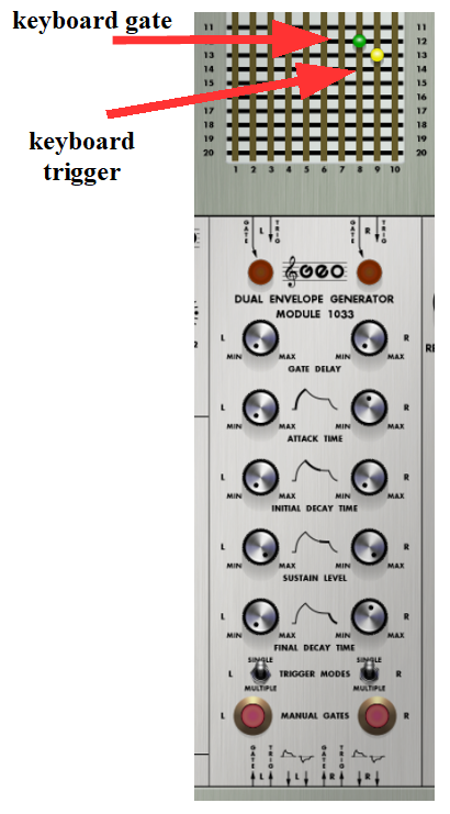 ARP 2500 vintage synth patch