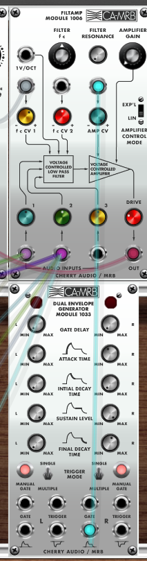 ARP 2500 vintage synth patch