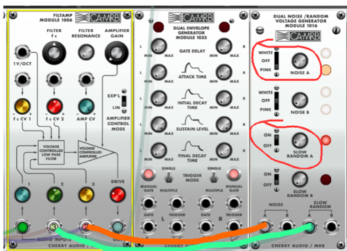 ARP 2500 vintage synth and voltage modular