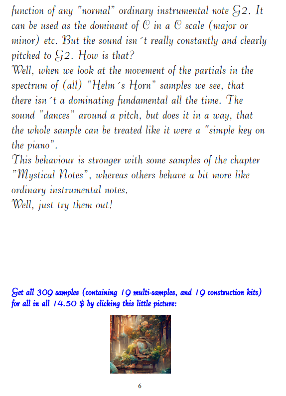 mystical notes volume 1