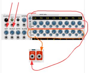 VCV Rack bordL gnerative music steps