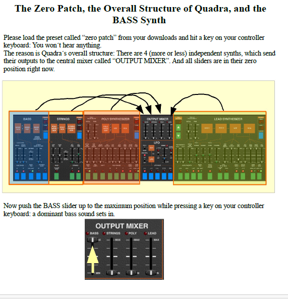 ARP quadra structure