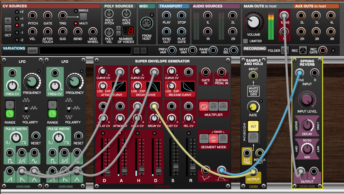 Voltage Modular Core Super Envelope Generator