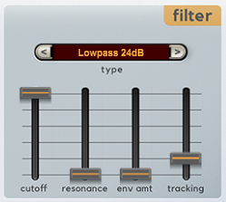 Harmonia Filter types