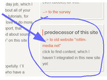 old site link