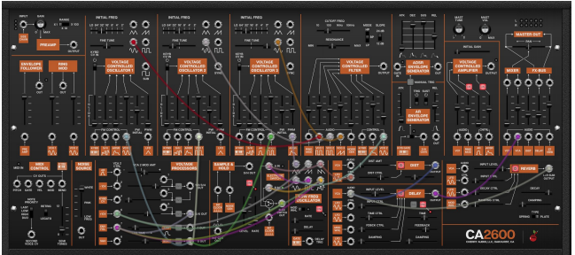 ARP 2600 and Cherry Audio CA2600 Patch Analysis