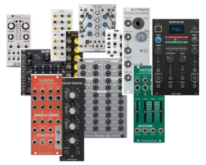 semi modular synthesizers