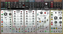 ARP 2500 vintage modular synth modules and patches