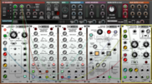 ARP 2500 modules and Voltage Modular from Cherry Audio